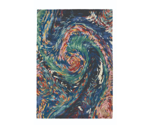 Kilimas FLORES BLUE (Rankų darbo kolekcija)